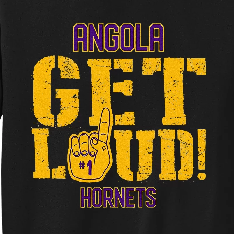 Angola High School Get Loud Hornets Tall Sweatshirt