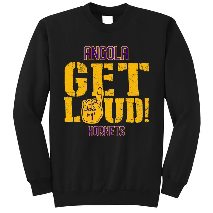 Angola High School Get Loud Hornets Tall Sweatshirt