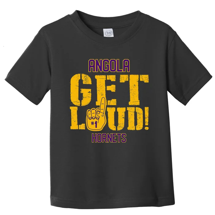 Angola High School Get Loud Hornets Toddler T-Shirt