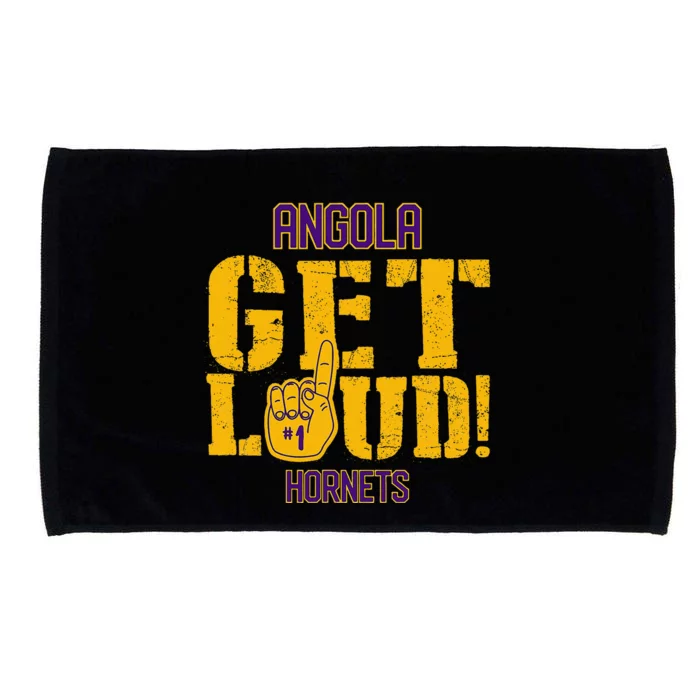 Angola High School Get Loud Hornets Microfiber Hand Towel