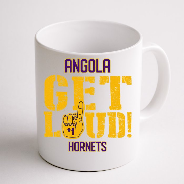 Angola High School Get Loud Hornets Front & Back Coffee Mug