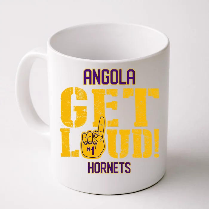 Angola High School Get Loud Hornets Front & Back Coffee Mug