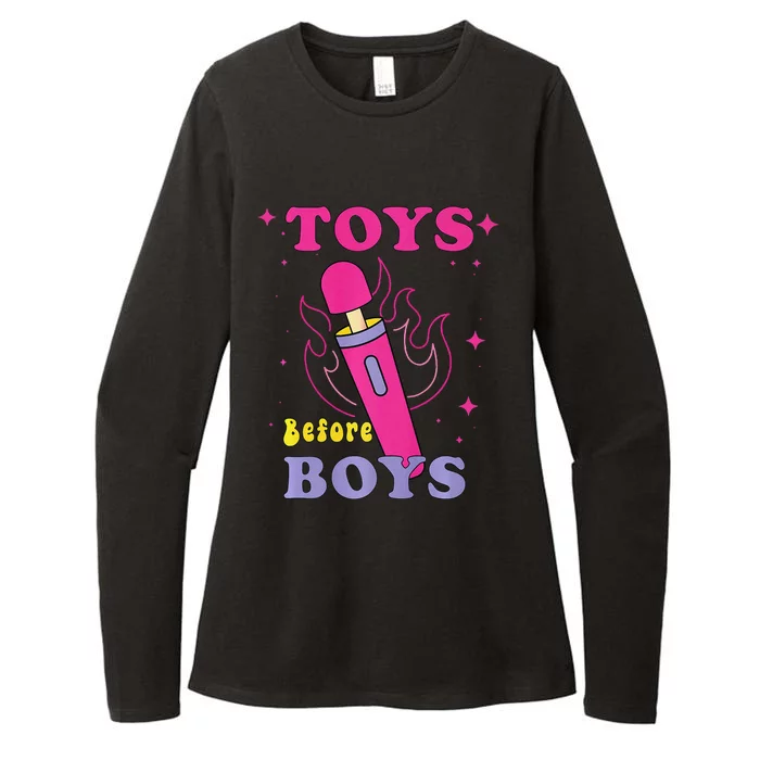 Adult Humor Saying Toys Before Funny Premium Womens CVC Long Sleeve Shirt