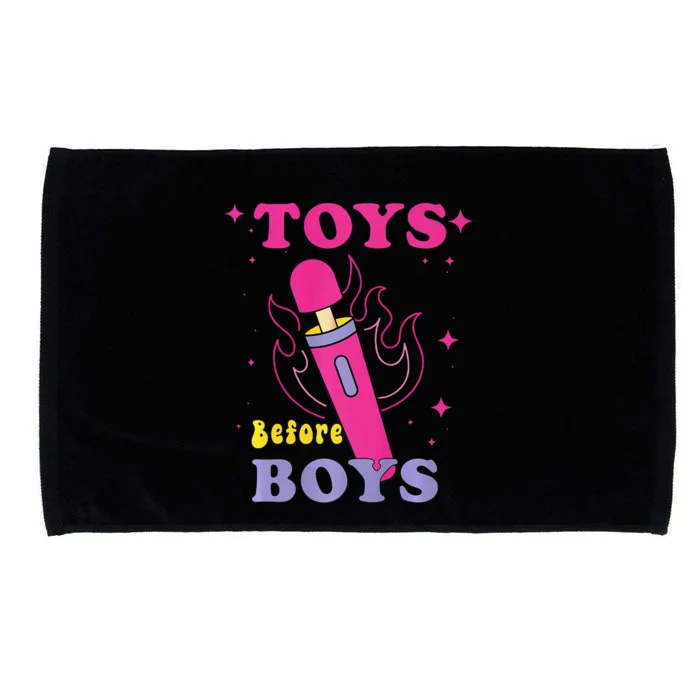 Adult Humor Saying Toys Before Funny Premium Microfiber Hand Towel