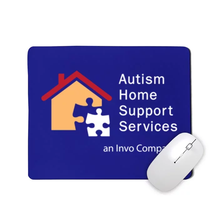 Autism Home Support Services Ahss Logo Gift Grey Small Mousepad