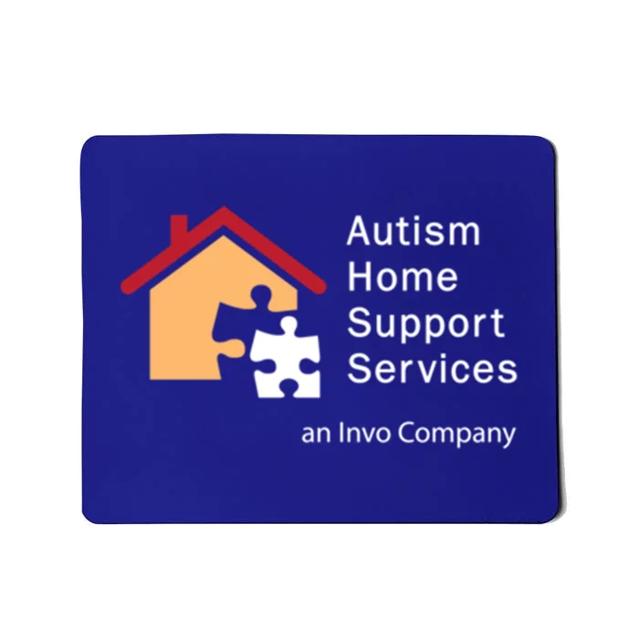 Autism Home Support Services Ahss Logo Gift Grey Small Mousepad