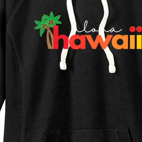 Aloha Hawaii Tropical Vacation Women's Fleece Hoodie