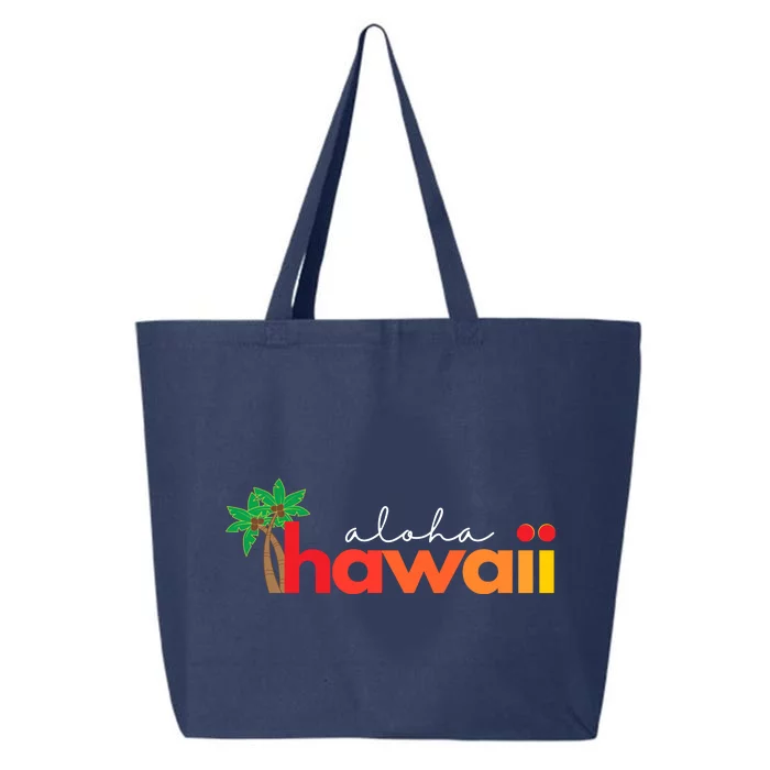 Aloha Hawaii Tropical Vacation 25L Jumbo Tote