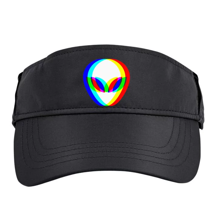 Alien Head Trippy Vaporwave Techno Rave EDM Music Festival Adult Drive Performance Visor