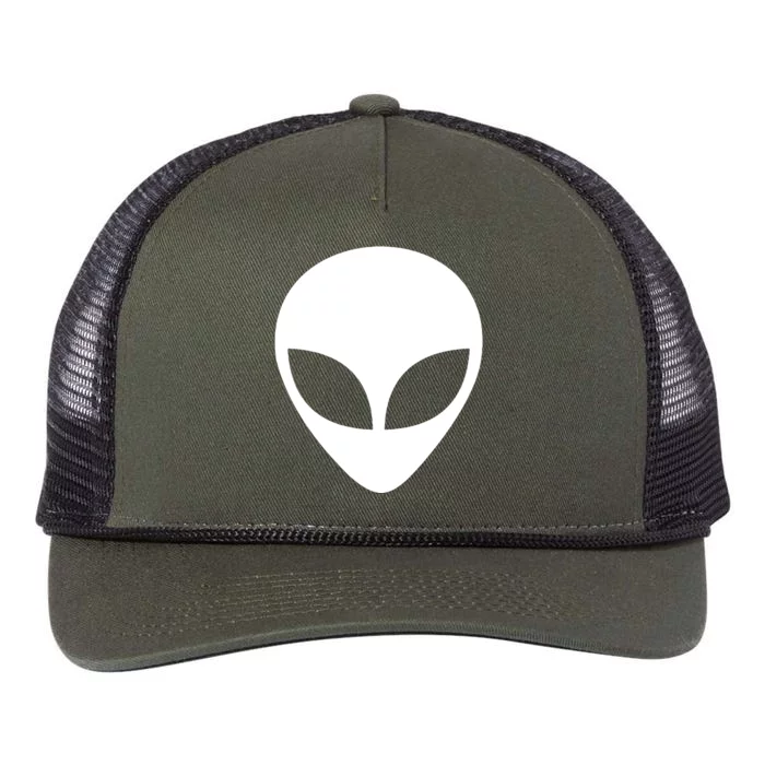 Alien Head T Shirt UFO Aliens T Shirt Retro Rope Trucker Hat Cap