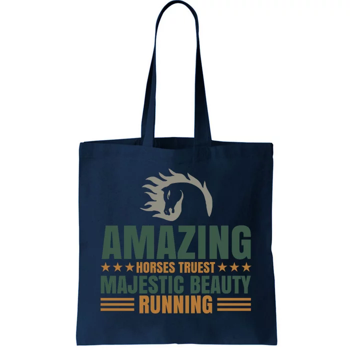 Amazing Horses Trust Majestic Beauty Running Tote Bag