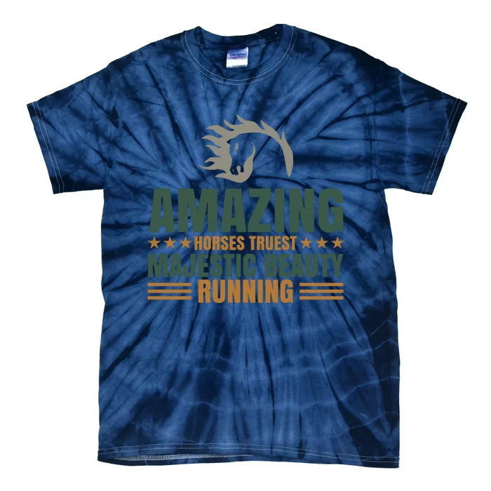 Amazing Horses Trust Majestic Beauty Running Tie-Dye T-Shirt