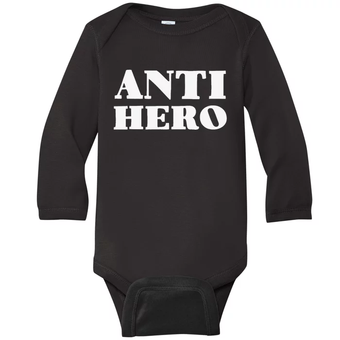 Anti Hero TV Movie Lover Character Baby Long Sleeve Bodysuit