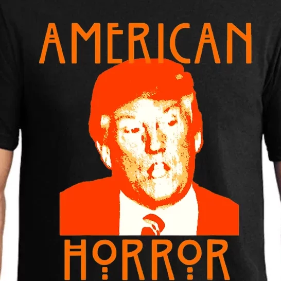 American Horror Trump Holloween Costume Gift Pajama Set