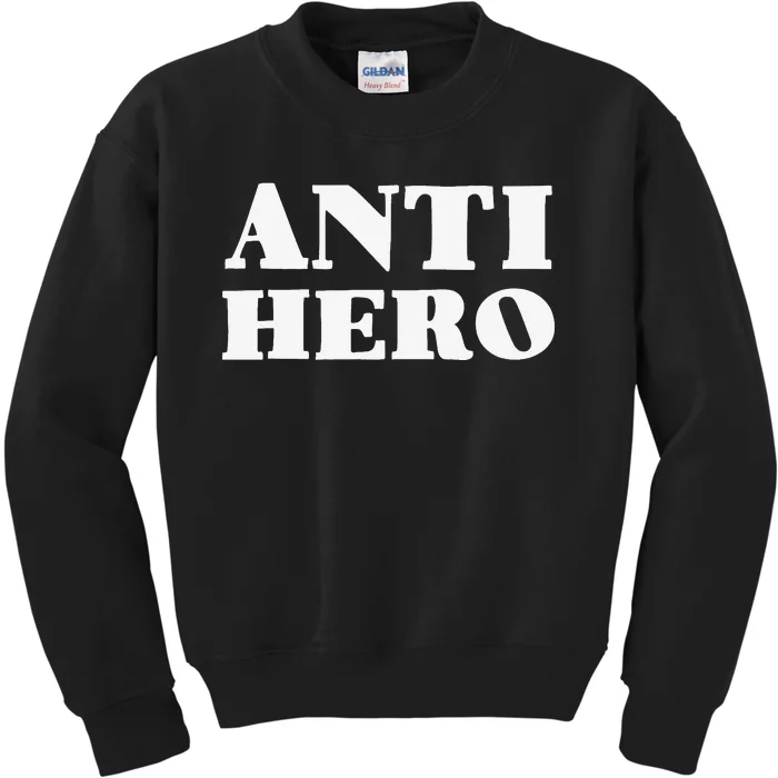 Anti Hero TV Movie Lover Character Kids Sweatshirt