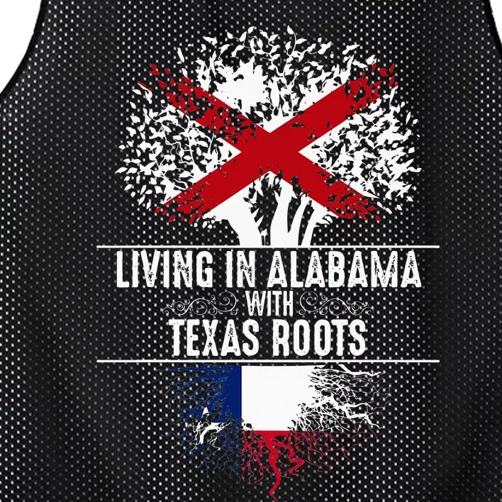 Alabama Home Texas Roots State Tree Flag Love Gift Mesh Reversible Basketball Jersey Tank