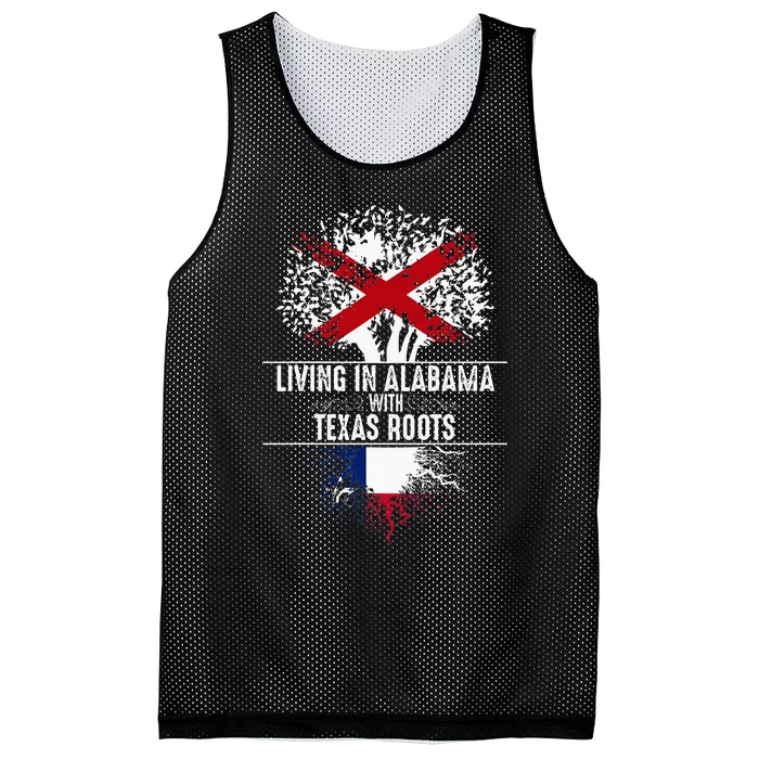 Alabama Home Texas Roots State Tree Flag Love Gift Mesh Reversible Basketball Jersey Tank