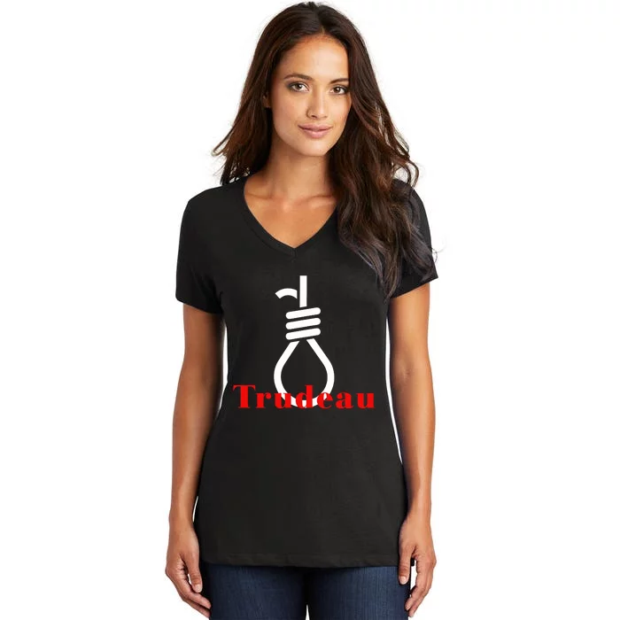 A Hang Trudeau Women's V-Neck T-Shirt