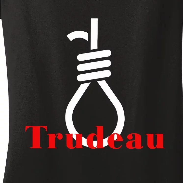 A Hang Trudeau Women's V-Neck T-Shirt