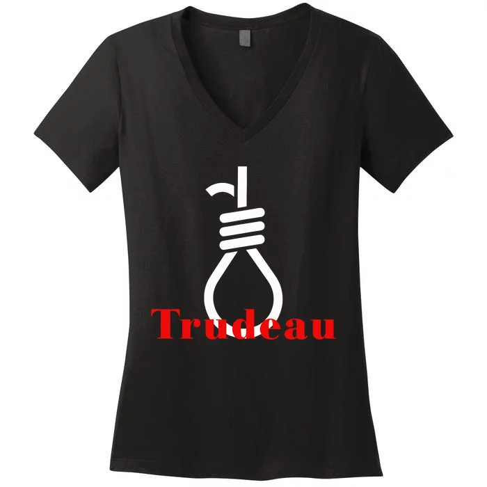 A Hang Trudeau Women's V-Neck T-Shirt