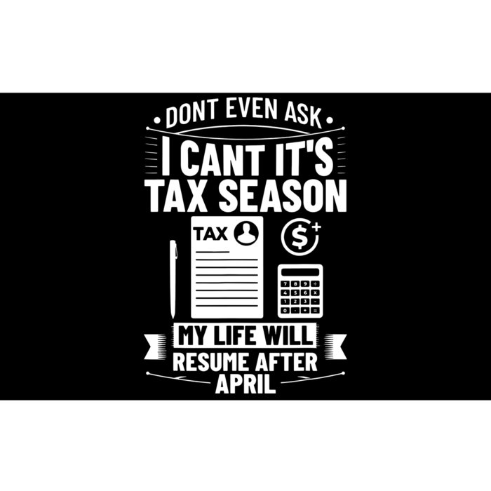 Accounting Humor Tax Payer I Cant Its Tax Season Accountant Bumper Sticker