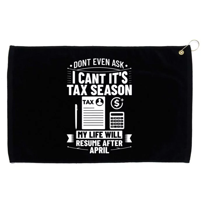 Accounting Humor Tax Payer I Cant Its Tax Season Accountant Grommeted Golf Towel