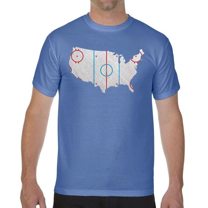 American Hockey USA Comfort Colors T-Shirt