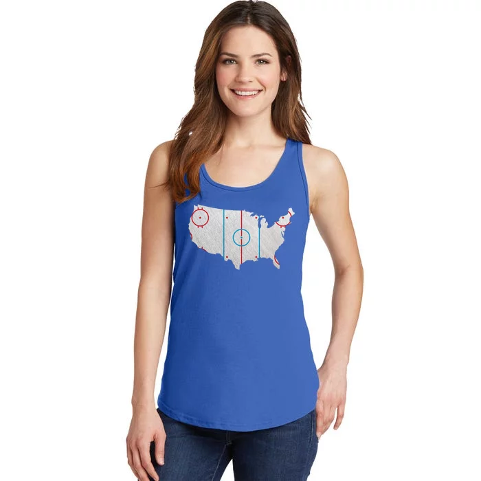 American Hockey USA Ladies Essential Tank