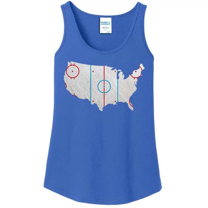 American Hockey USA Ladies Essential Tank