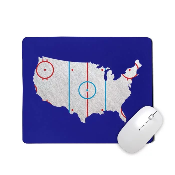 American Hockey USA Mousepad