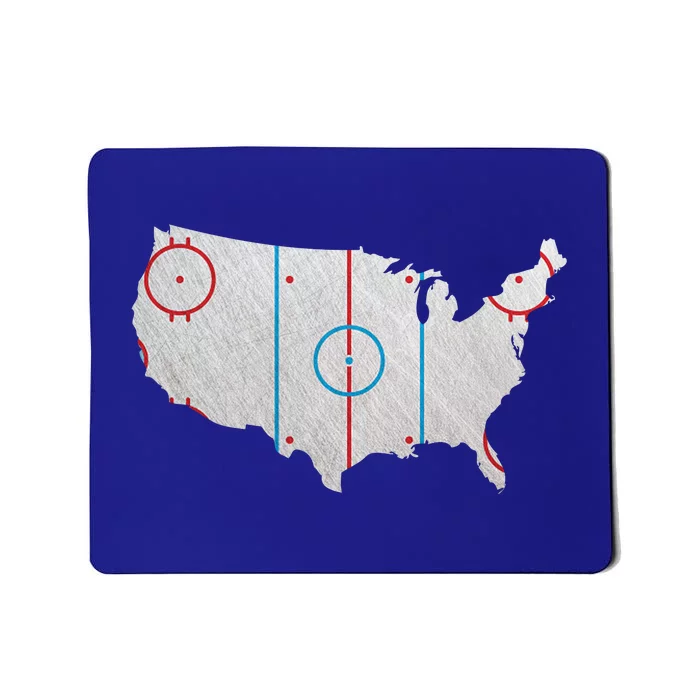 American Hockey USA Mousepad