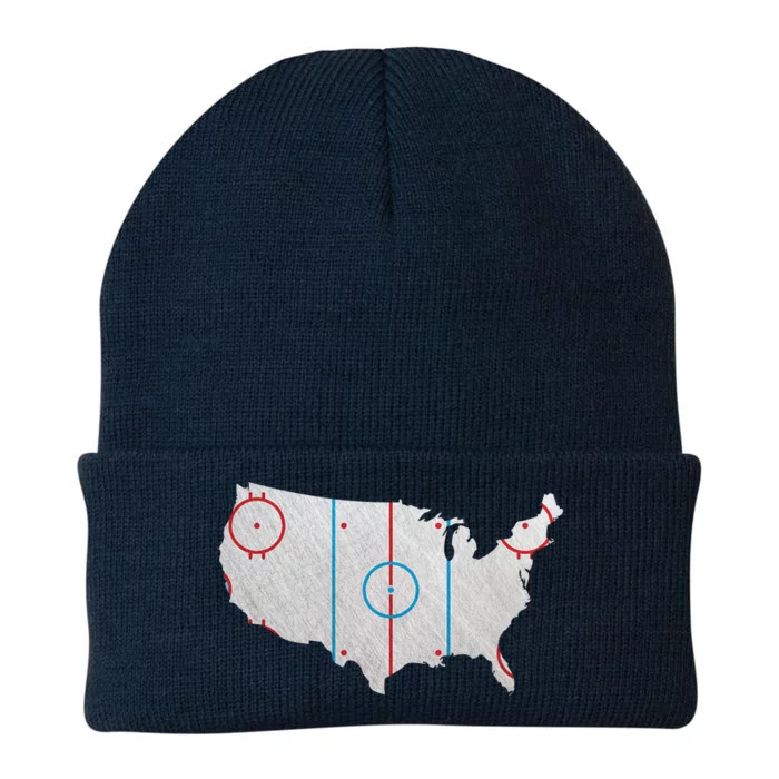 American Hockey USA Knit Cap Winter Beanie