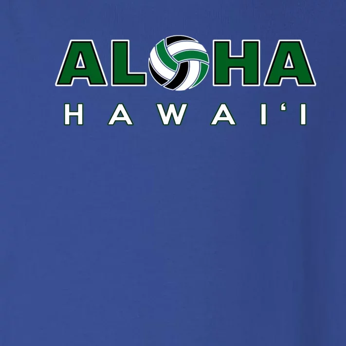 Aloha Hawaii Volleyball Gift Toddler Long Sleeve Shirt