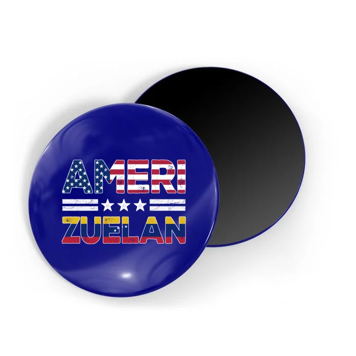 Amerizuelan Half Venezuelan American Flag Us Dual Citizen Gift Magnet