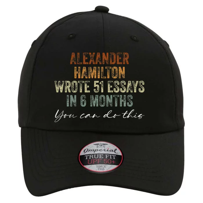 Alexander Hamilton Wrote 51 Essays In 6 Months The Original Performance Cap