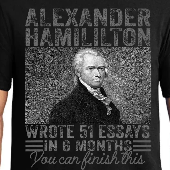 Alexander Hamilton Wrote 51 Essays In 6 Months Pajama Set