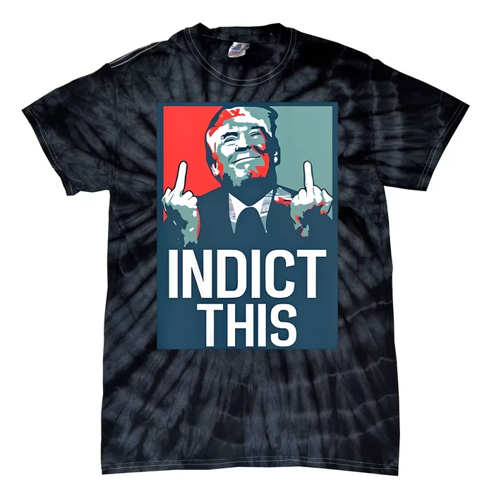 Alina Habba Wearing Indict This Trump Tie-Dye T-Shirt