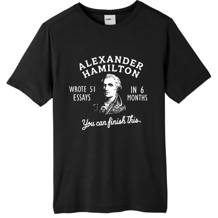 Alexander Hamilton Wrote 51 Essays In 6 Months Vintage ChromaSoft Performance T-Shirt