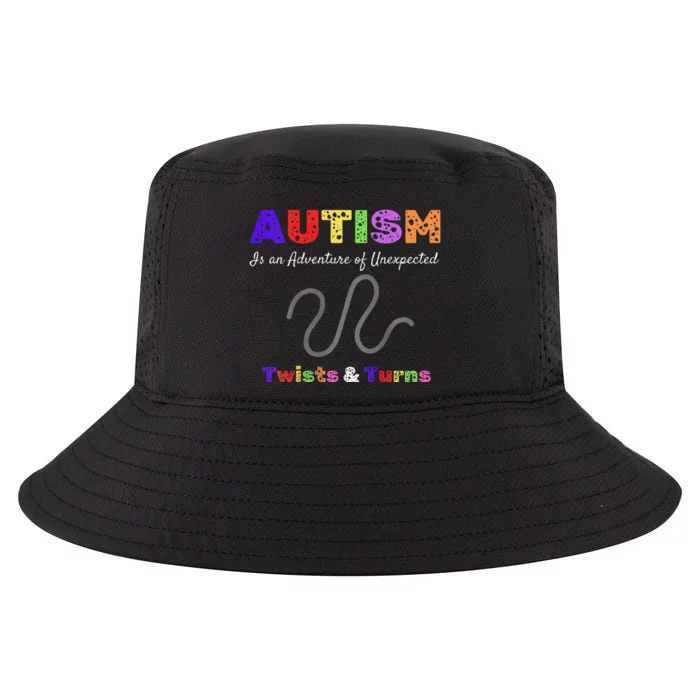 Autism Is An Adventure Cool Comfort Performance Bucket Hat