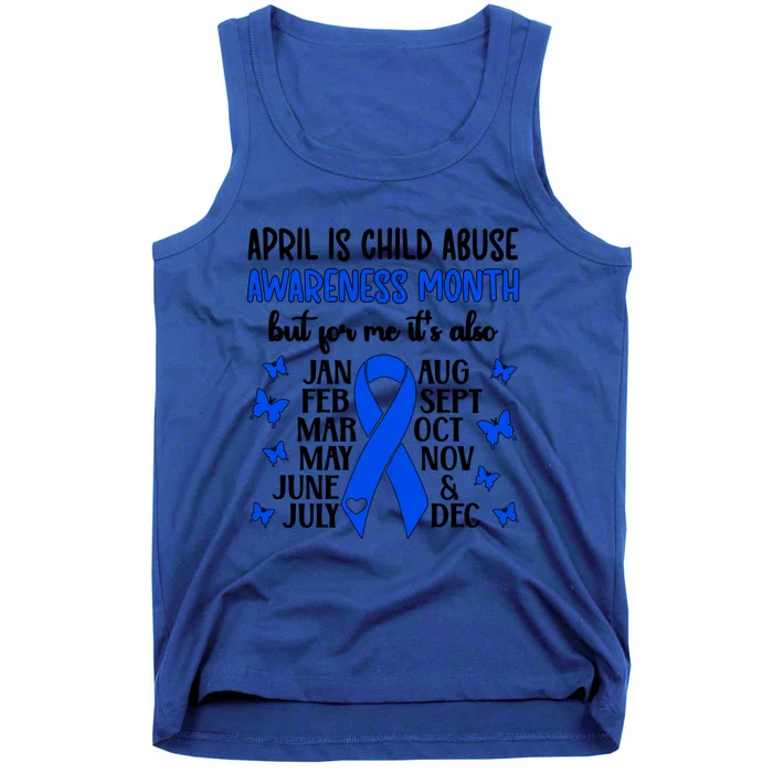 April Is Abuse Awareness Month Abuse Prevention Gift Tank Top