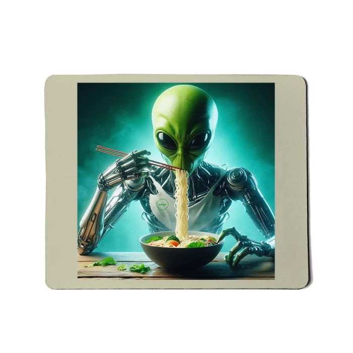 Artificial Intelligence Ai Alien Cross Noodles Gift Mousepad