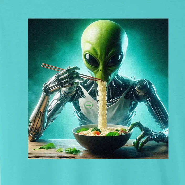 Artificial Intelligence Ai Alien Cross Noodles Gift ChromaSoft Performance T-Shirt