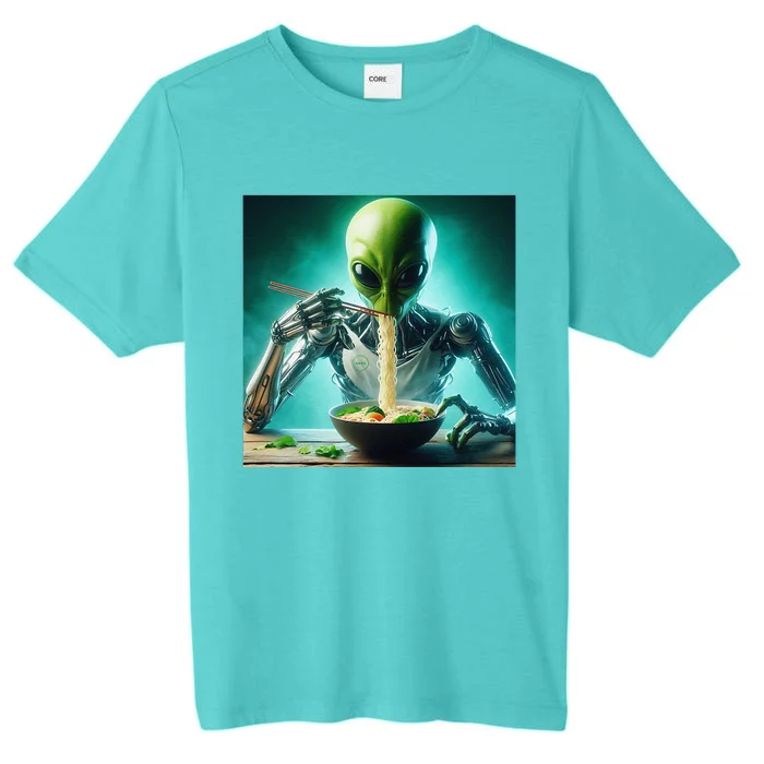 Artificial Intelligence Ai Alien Cross Noodles Gift ChromaSoft Performance T-Shirt