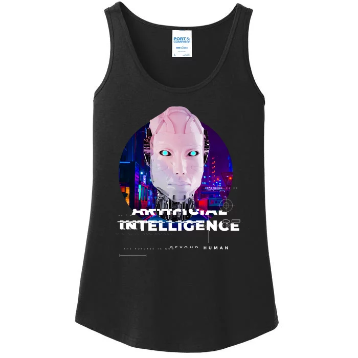 Artificial Intelligence Ladies Essential Tank