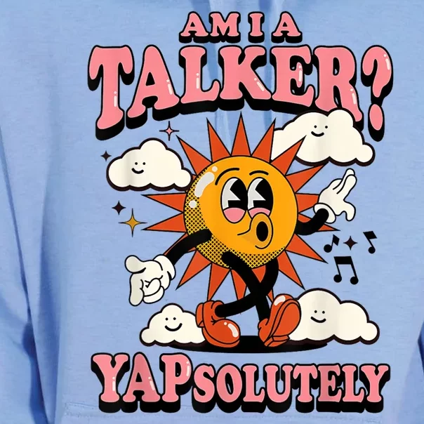 Am I A Talker Yapsolutely Unisex Surf Hoodie