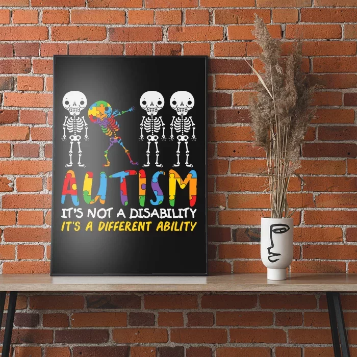 Austism Its A Different Ability Poster