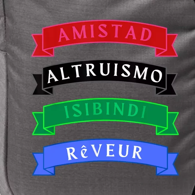 Amistad Isibindi Altruismo Reveur 4 Houses 1 Family Impact Tech Backpack