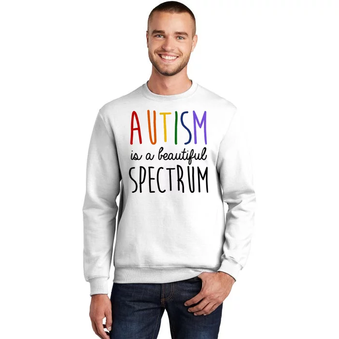 Autism Is A Beautiful Spectrum Awareness Sweatshirt