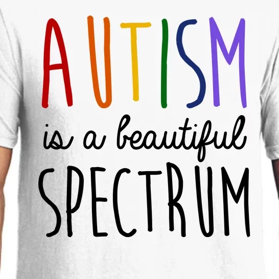 Autism Is A Beautiful Spectrum Awareness Pajama Set