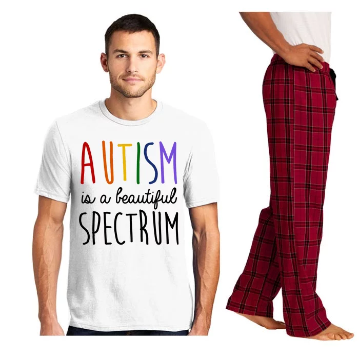 Autism Is A Beautiful Spectrum Awareness Pajama Set